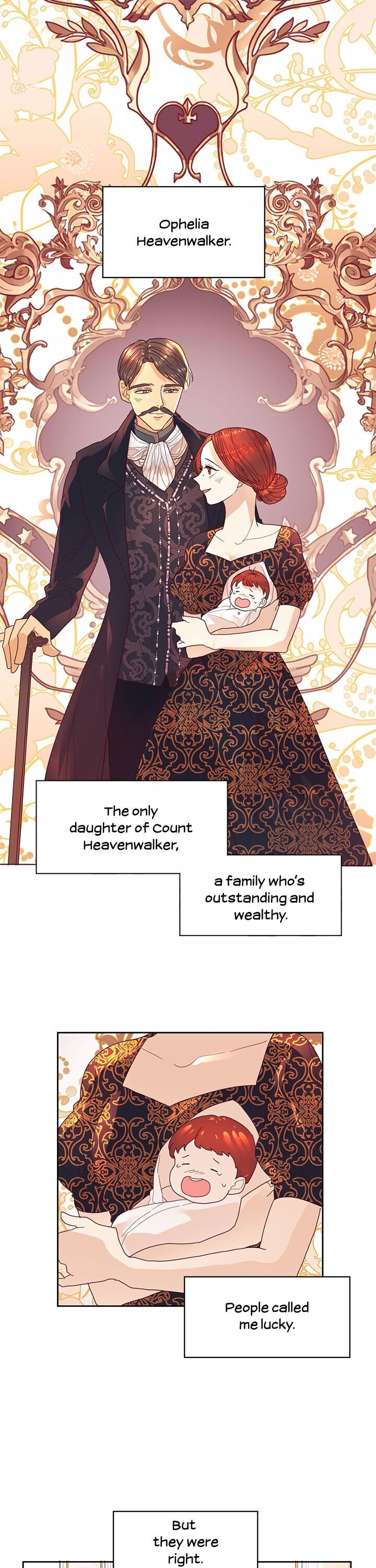 Can’t pretend to be blind anymore chapter 2 page 1