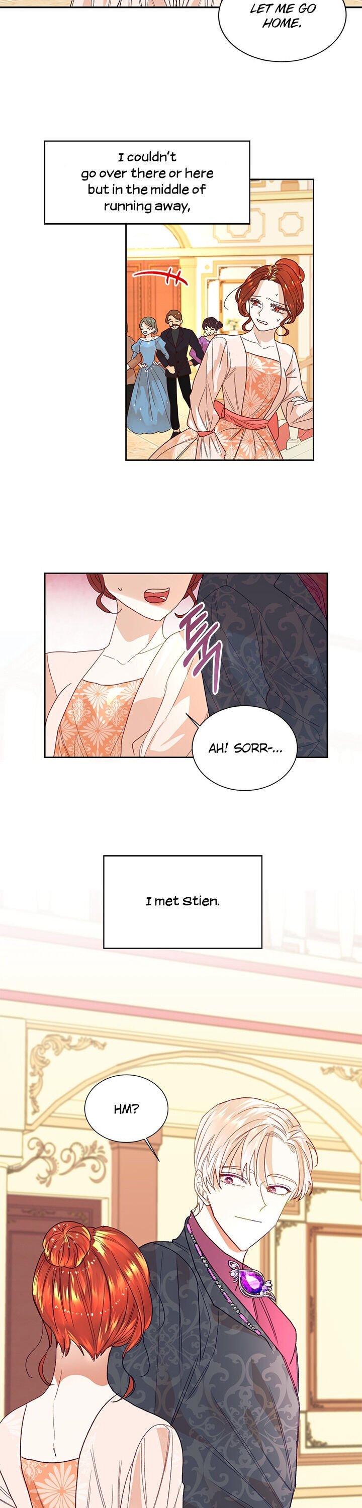 Can’t pretend to be blind anymore chapter 2 page 8
