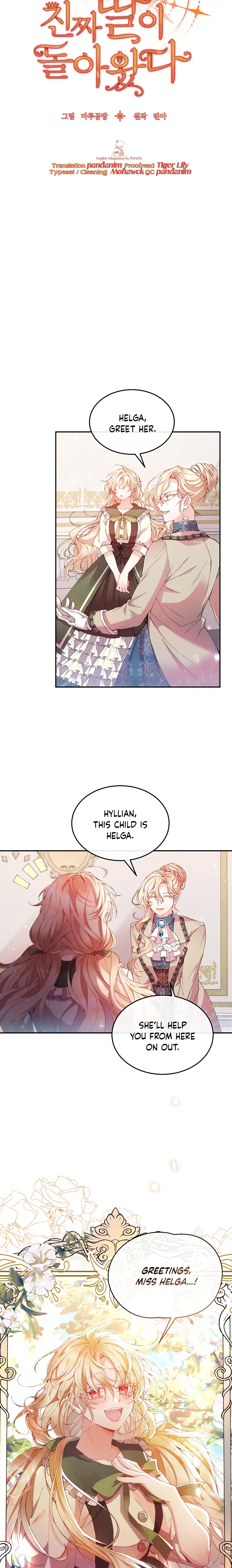 The Real Daughter is Back chapter 2 page 10