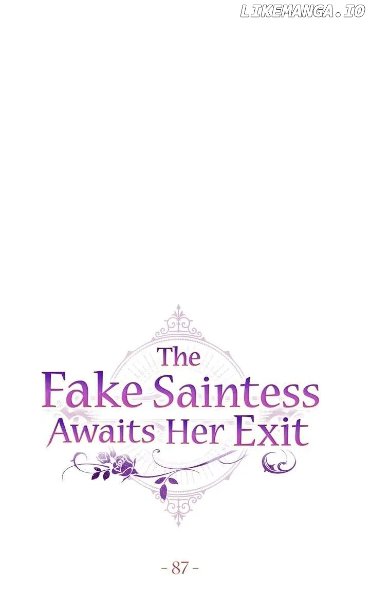 The Fake Saintess Awaits Her Exit chapter 87 page 1