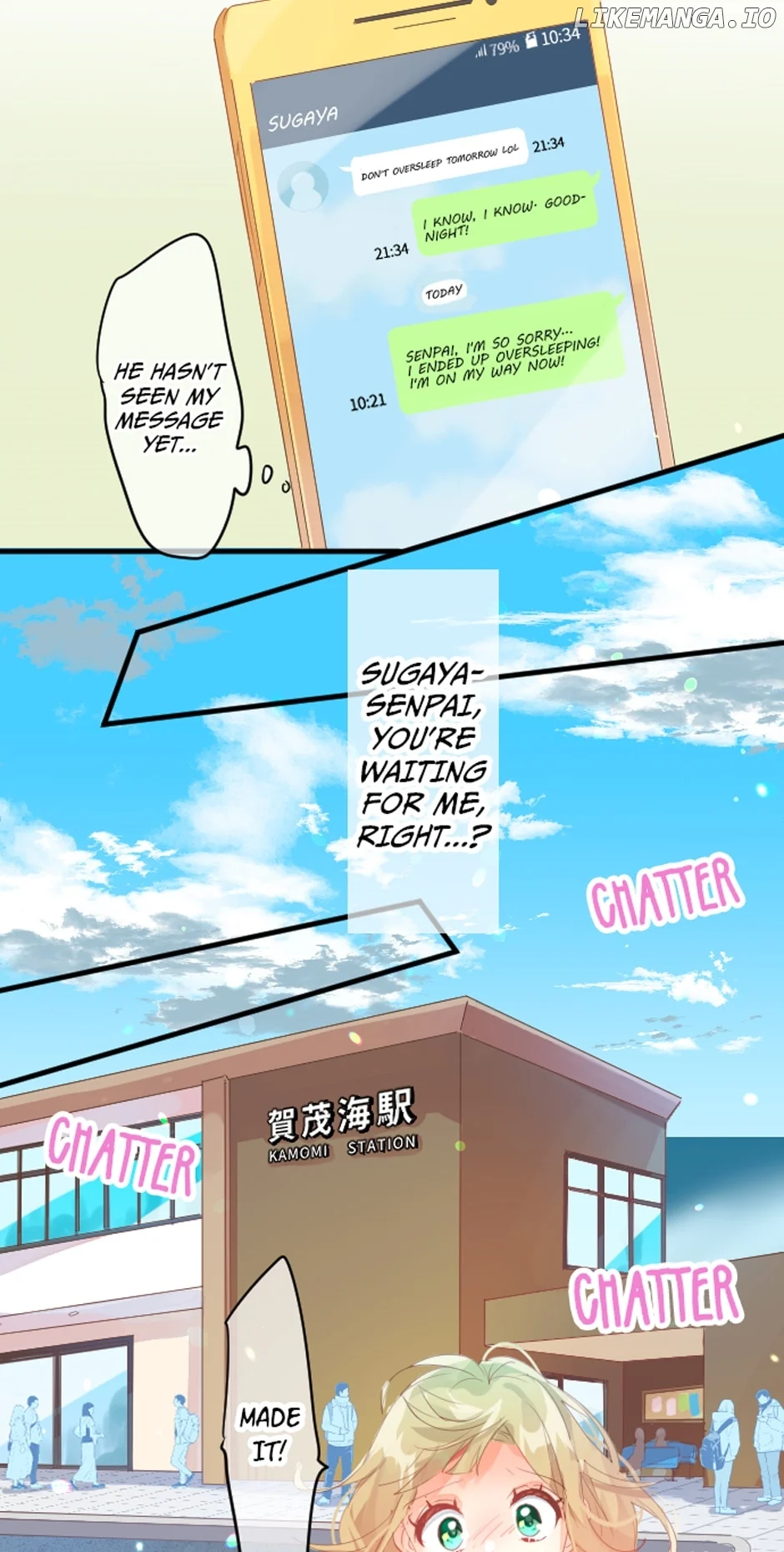 Love Hug chapter 227 page 10