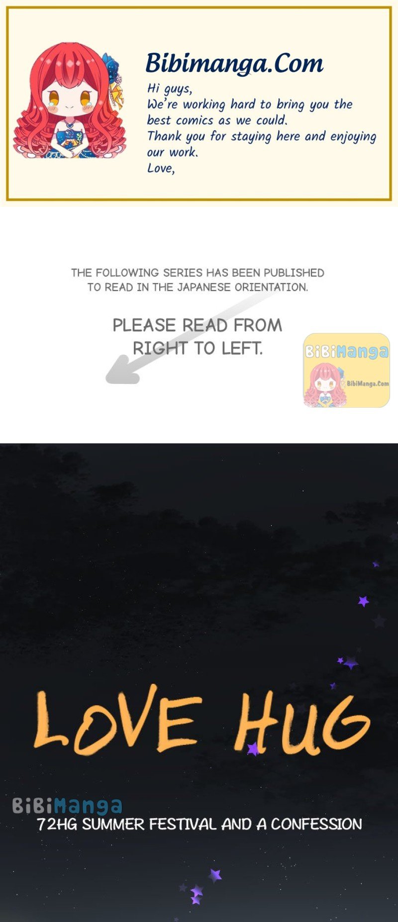 Love Hug chapter 72 page 1