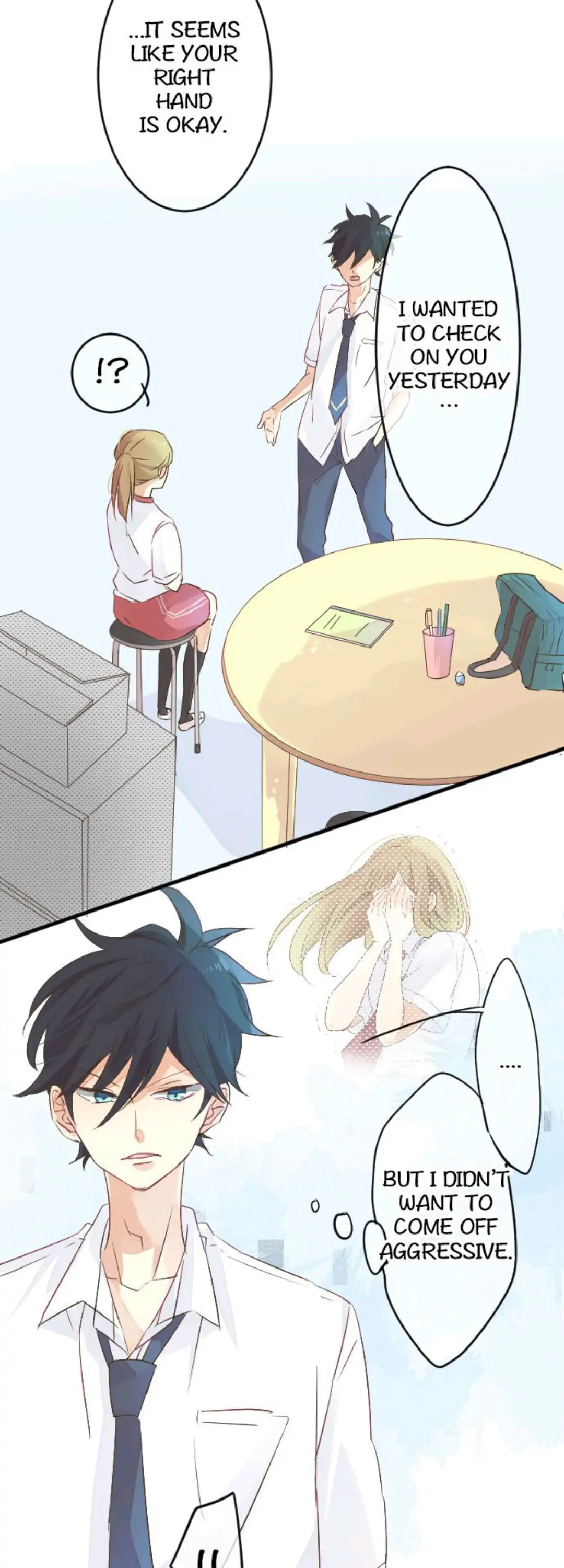 Love Hug chapter 8 page 15