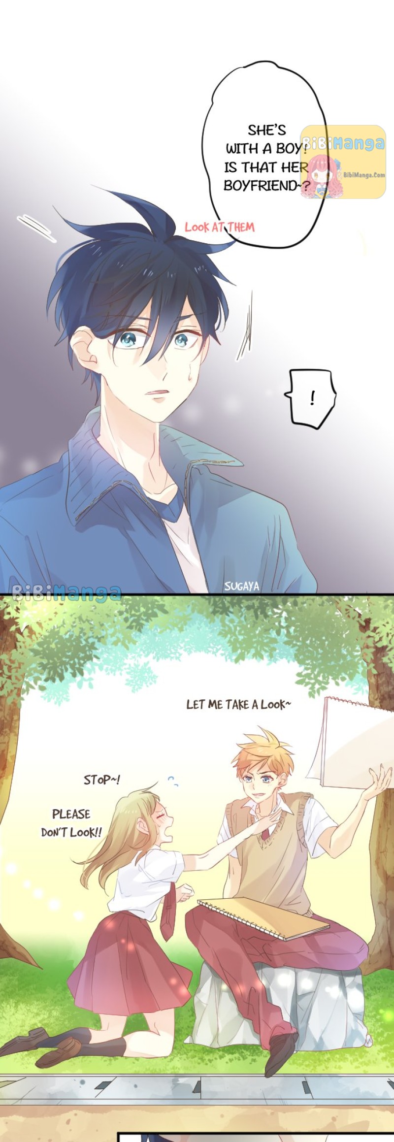 Love Hug chapter 99 page 9