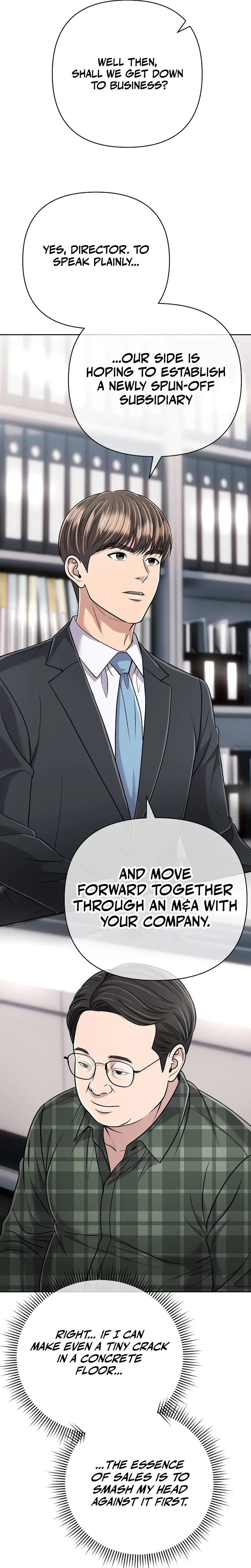 Rookie Employee Kim Cheolsu chapter 150 page 34