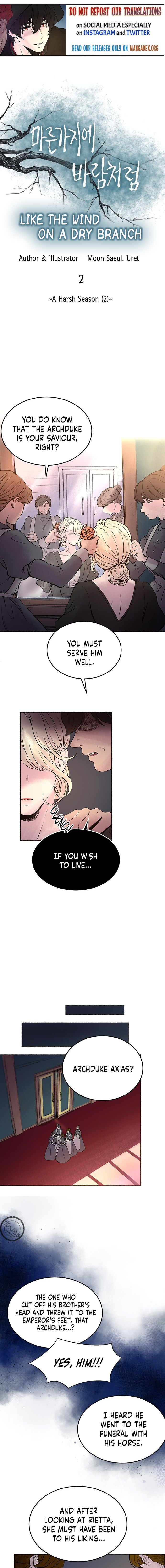 Like A Wind On A Dry Branch chapter 2 page 1