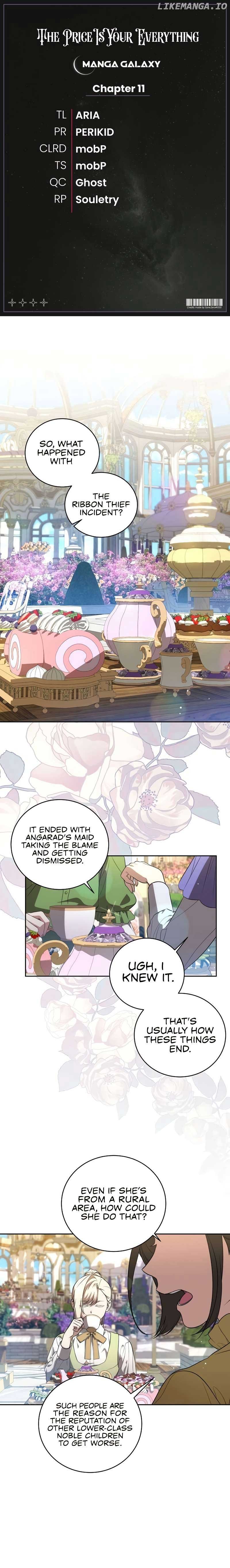 The Price Is Your Everything chapter 11 page 1
