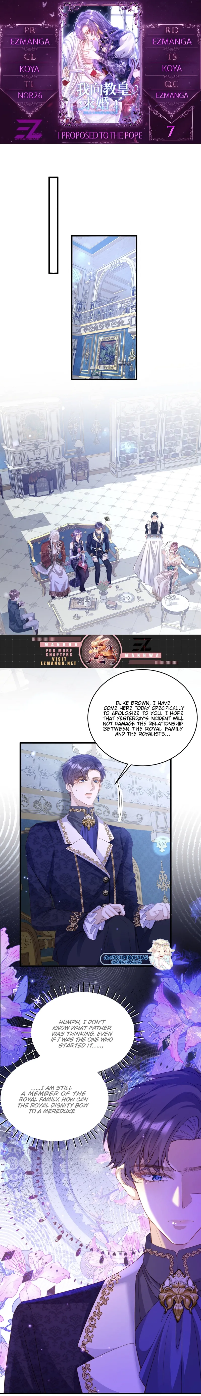 I Proposed to the Pope chapter 7 page 1
