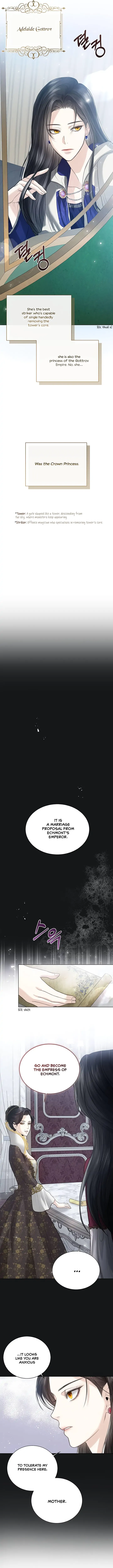 I Will Surrender My Position as the Empress chapter 1 page 8