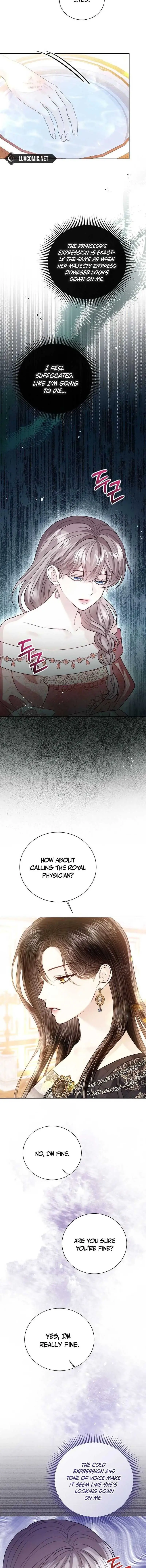 I Will Surrender My Position as the Empress chapter 112 page 12