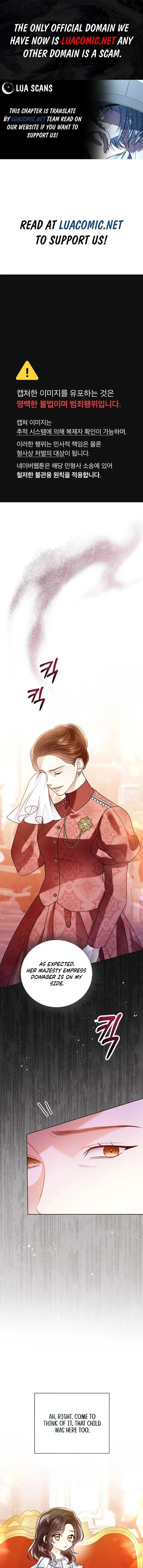 I Will Surrender My Position as the Empress chapter 113 page 1