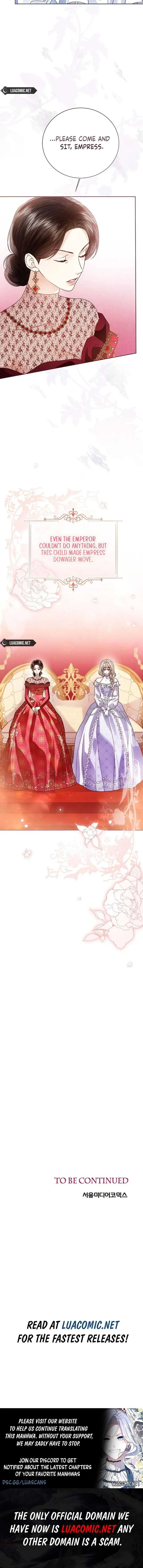 I Will Surrender My Position as the Empress chapter 113 page 22