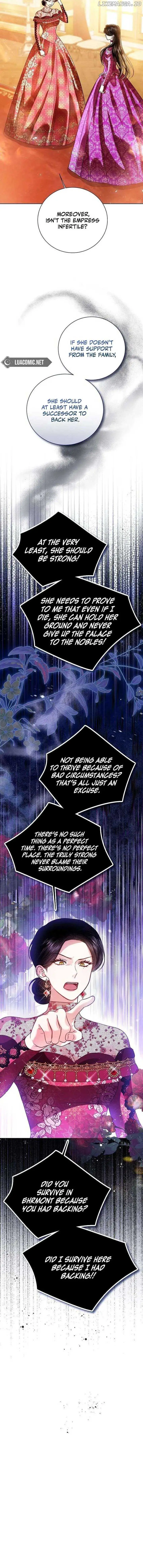 I Will Surrender My Position as the Empress chapter 114 page 17