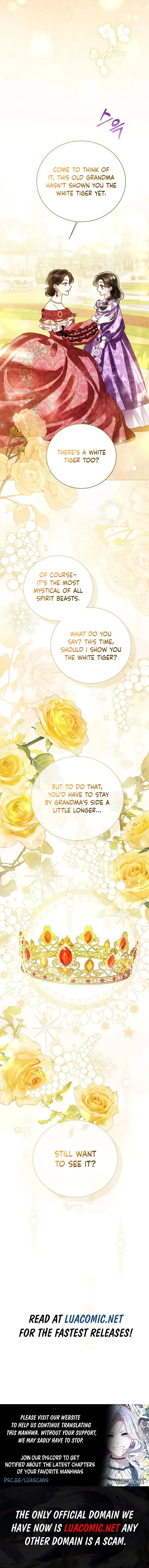 I Will Surrender My Position as the Empress chapter 121 page 15