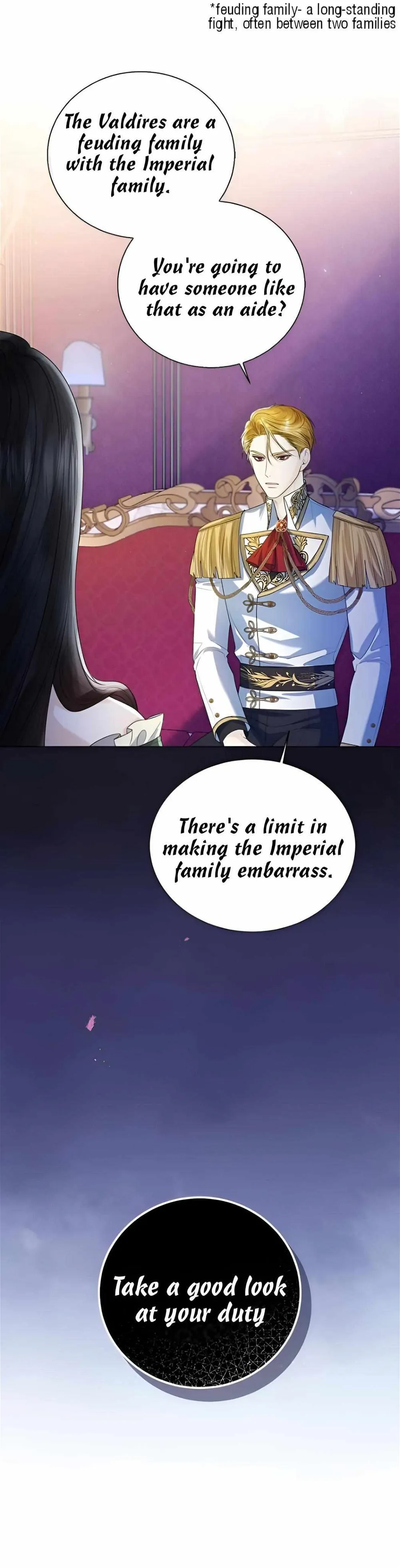 I Will Surrender My Position as the Empress chapter 21 page 8