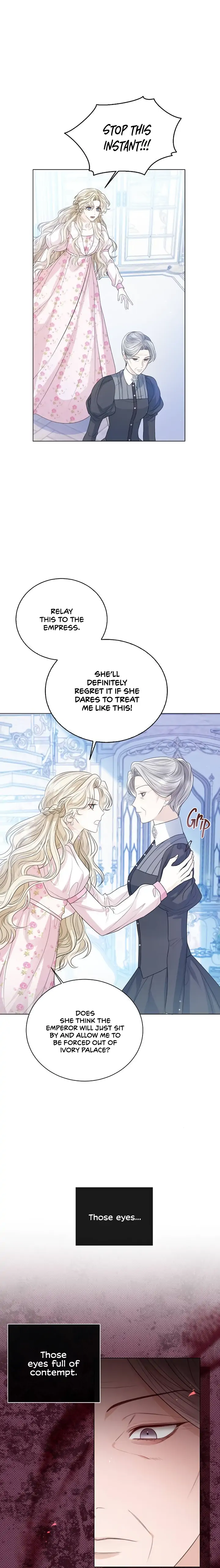 I Will Surrender My Position as the Empress chapter 27 page 8