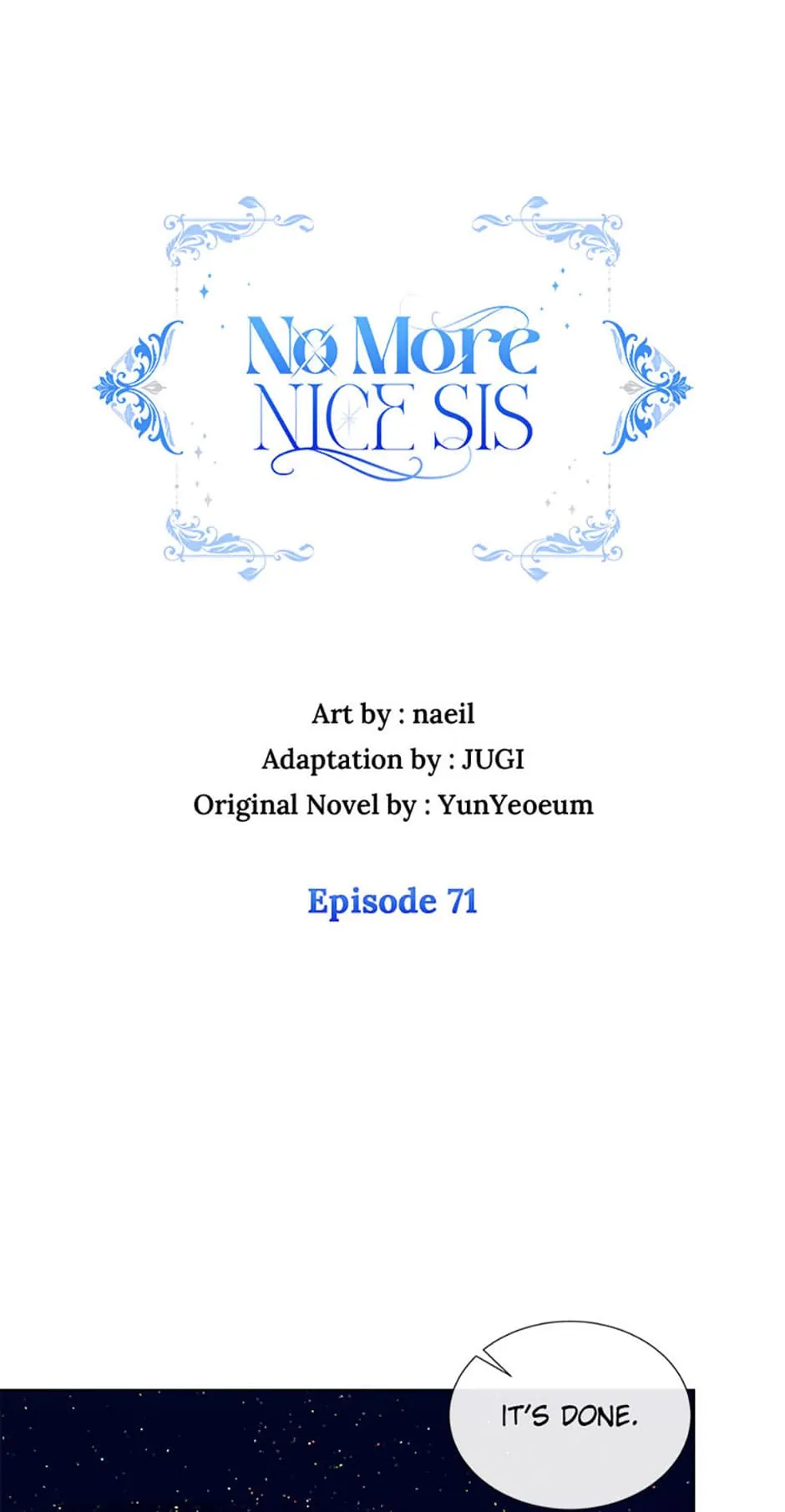 The Kind Older Sister Is No More chapter 71 page 1