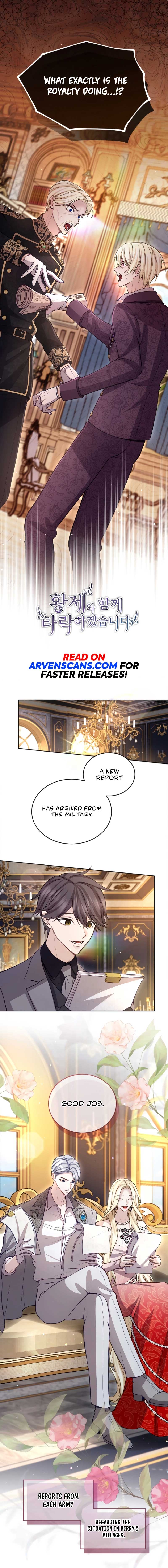 I Will Fall With The Emperor chapter 104 page 3