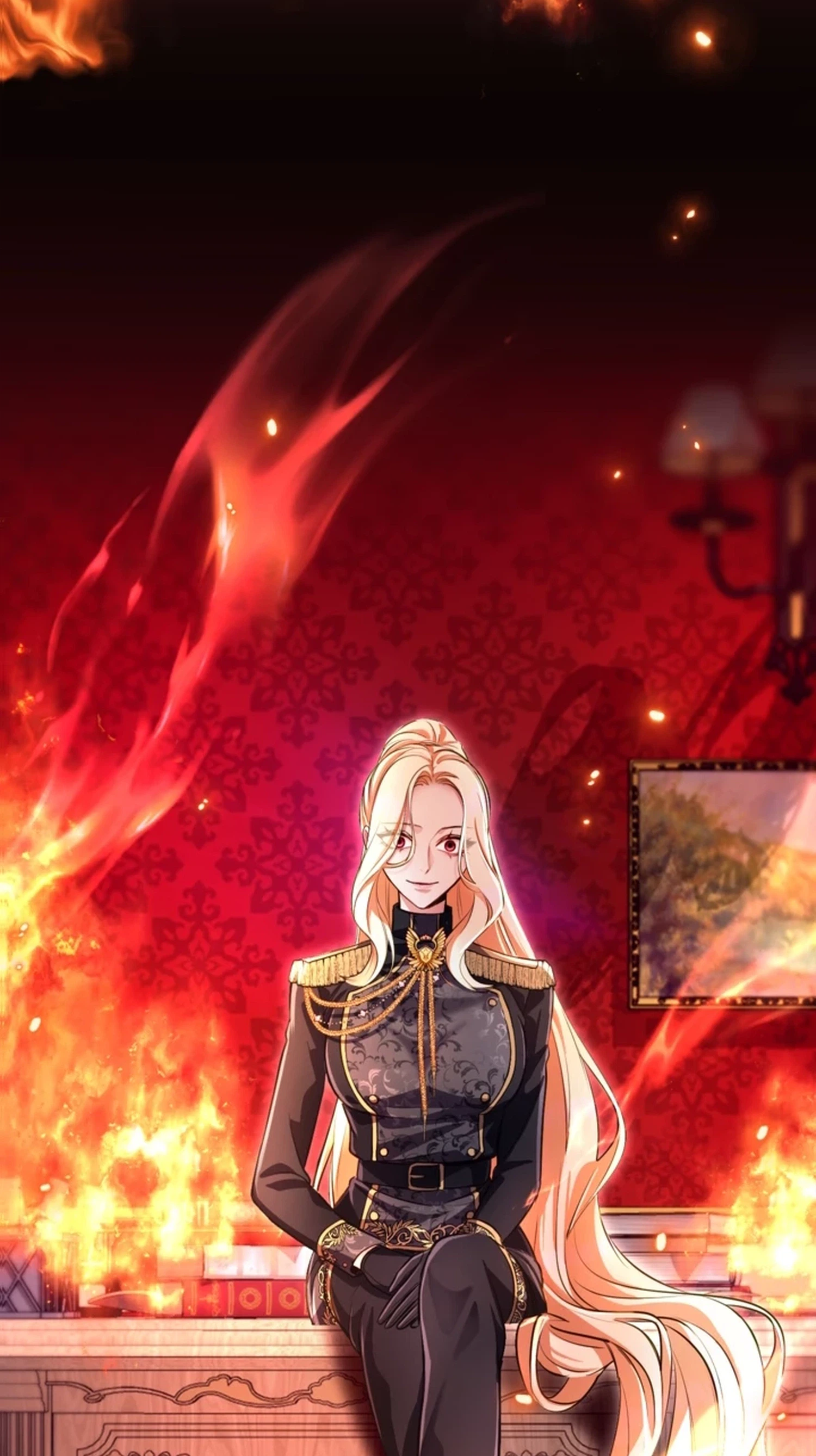 ‏I Will Fall With The Emperor chapter 200 page 27