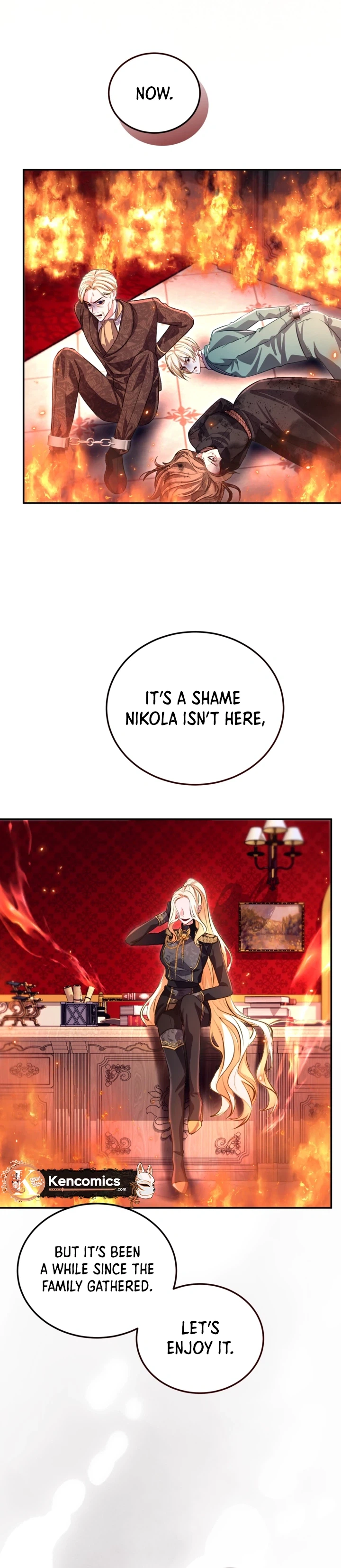 ‏I Will Fall With The Emperor chapter 200 page 15