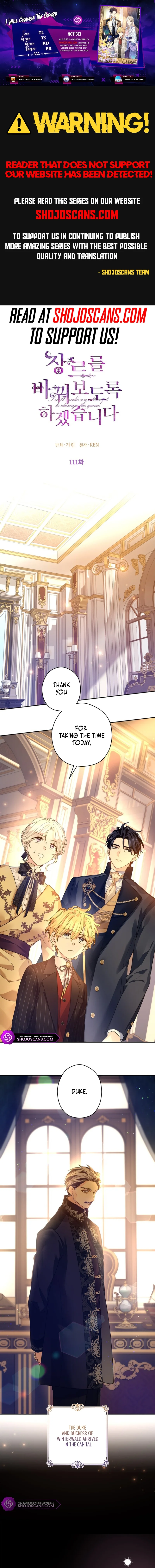 I Will Change The Genre chapter 111 page 1