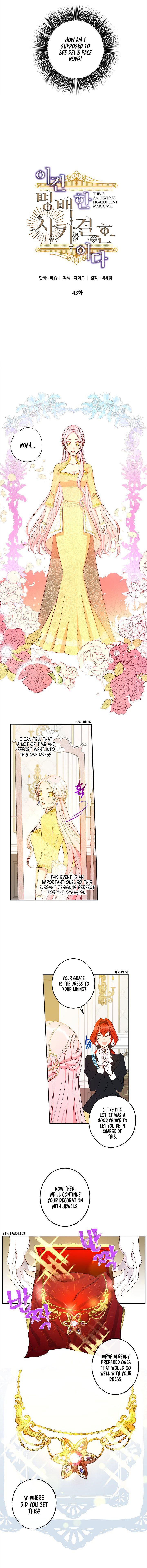 This Is An Obvious Fraudulent Marriage chapter 43 page 3