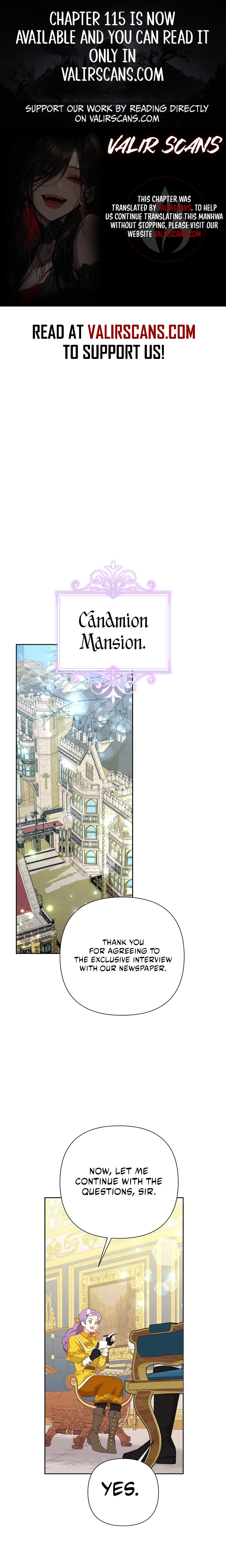 Today the Villainess has Fun Again chapter 110 page 1