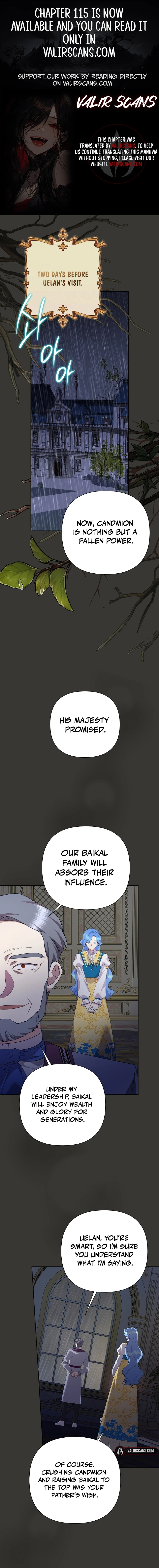 Today the Villainess has Fun Again chapter 112 page 1