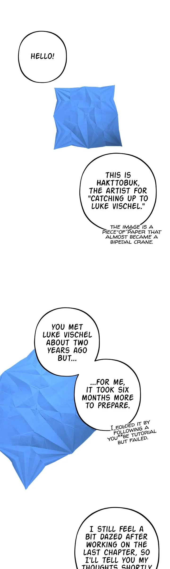 Catching Up With Luke Bischel chapter 79.5 page 13