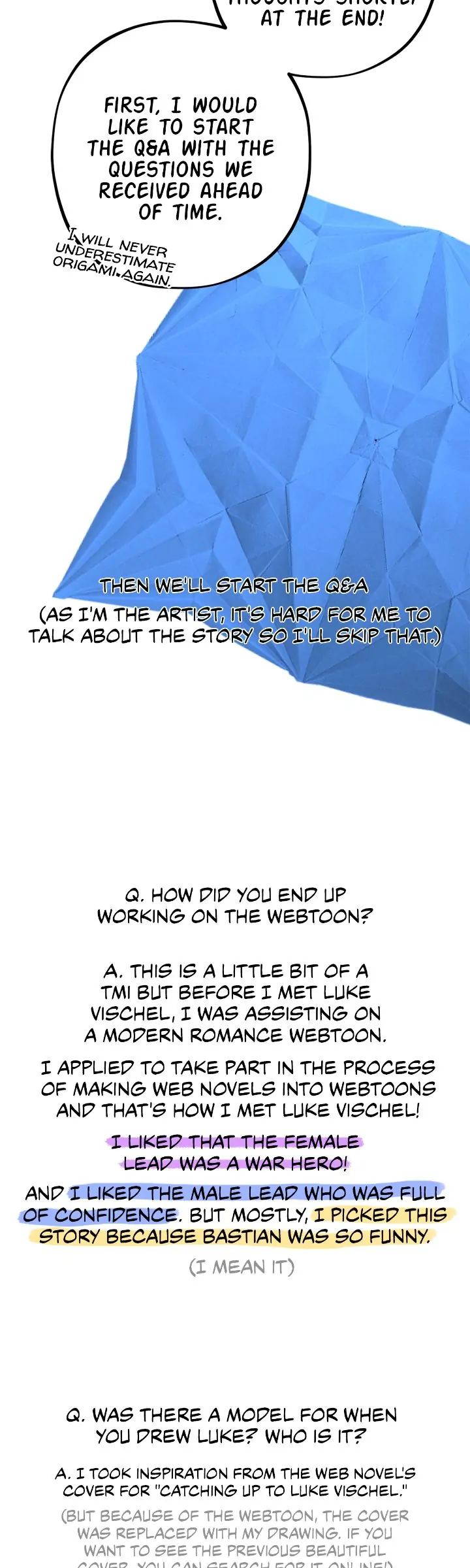 Catching Up With Luke Bischel chapter 79.5 page 14