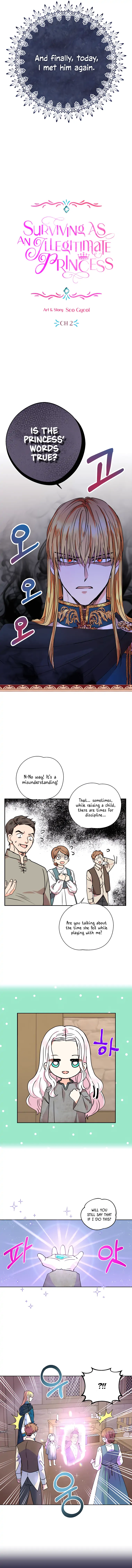 Surviving as an Illegitimate Princess chapter 2 page 8