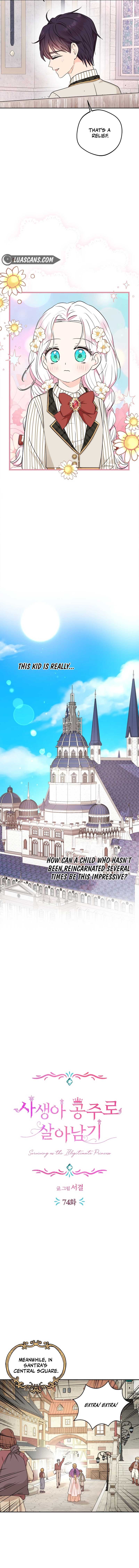 Surviving as an Illegitimate Princess chapter 74 page 4
