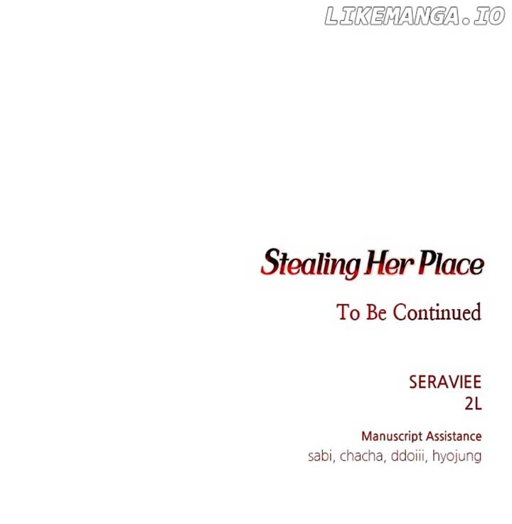 I will steal your place chapter 20 page 100