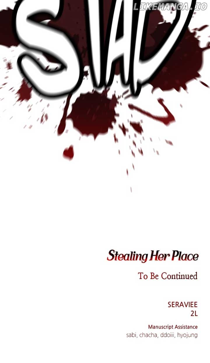 I will steal your place chapter 30 page 110