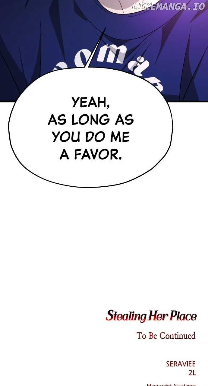 I will steal your place chapter 38 page 107