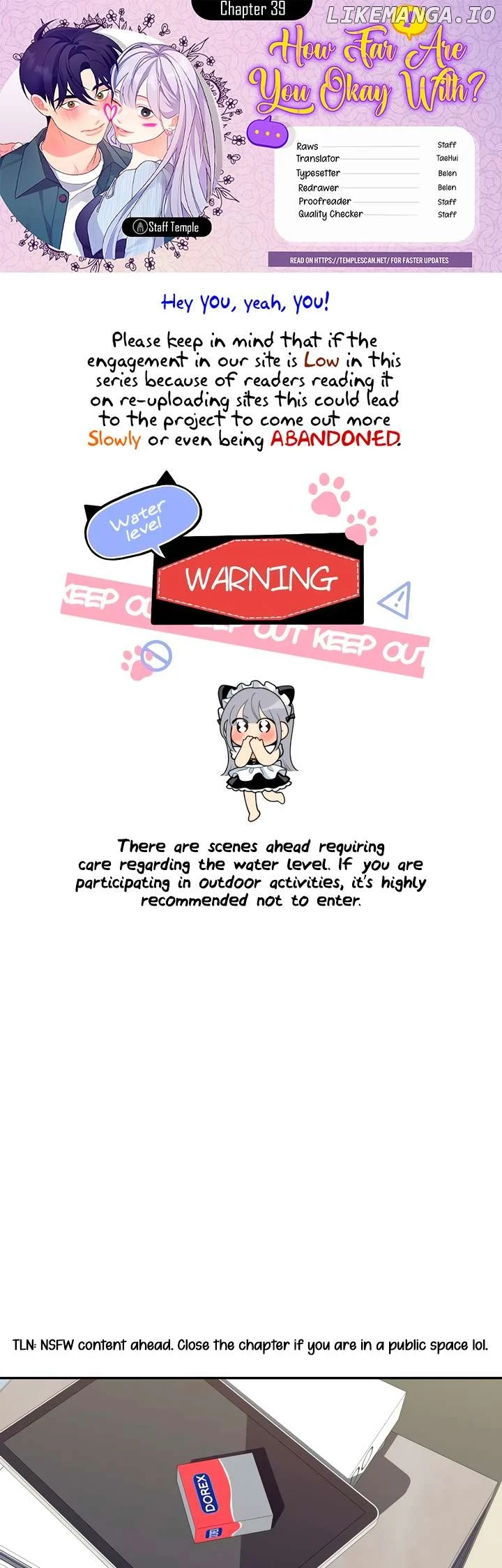 How Far Are You Okay With? chapter 39 page 1