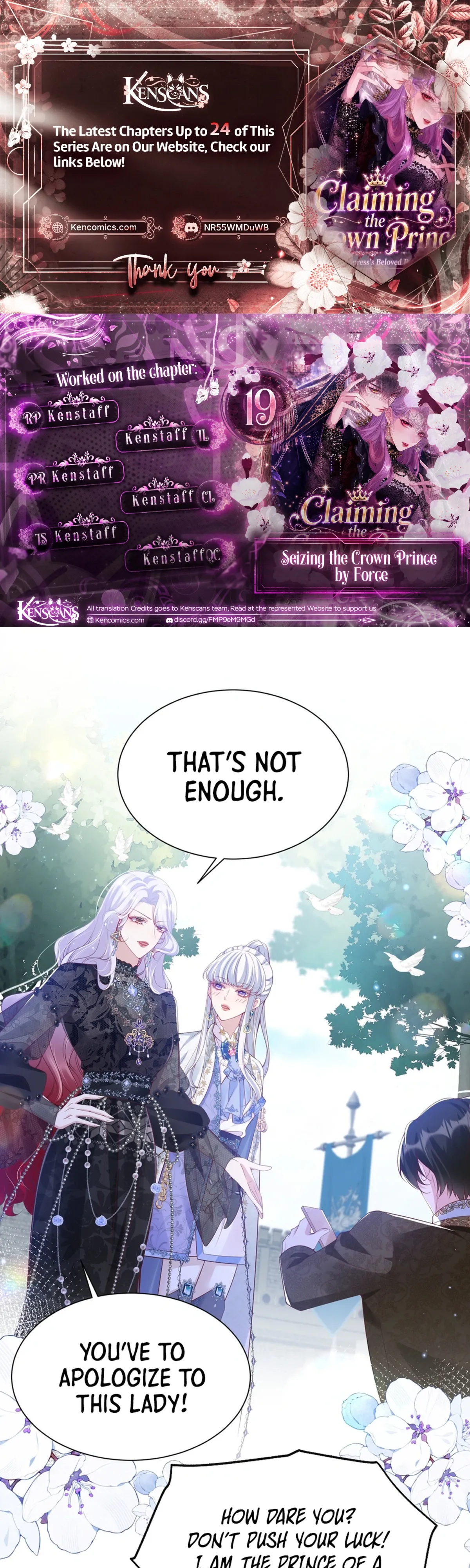 Forcibly Occupy His Highness the Prince chapter 19 page 1