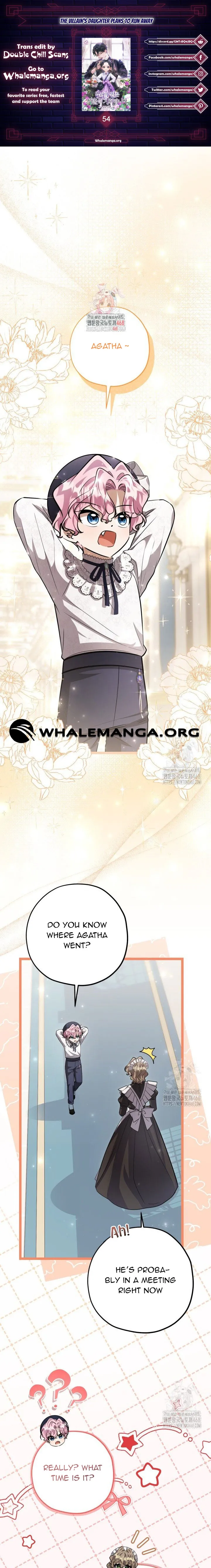 The Villain’s Daughter Plans to Run Away chapter 54 page 1