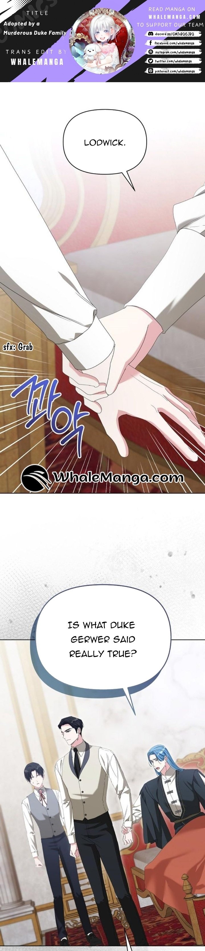 Adopted by a Murderous Duke Family chapter 45 page 1