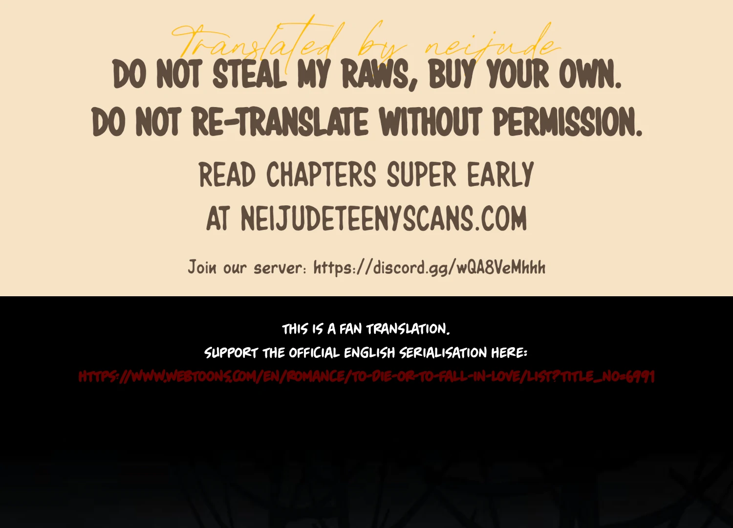Fall in Love or Die chapter 71 page 1
