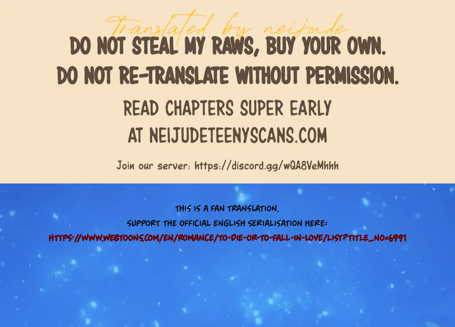 Fall in Love or Die chapter 84 page 1