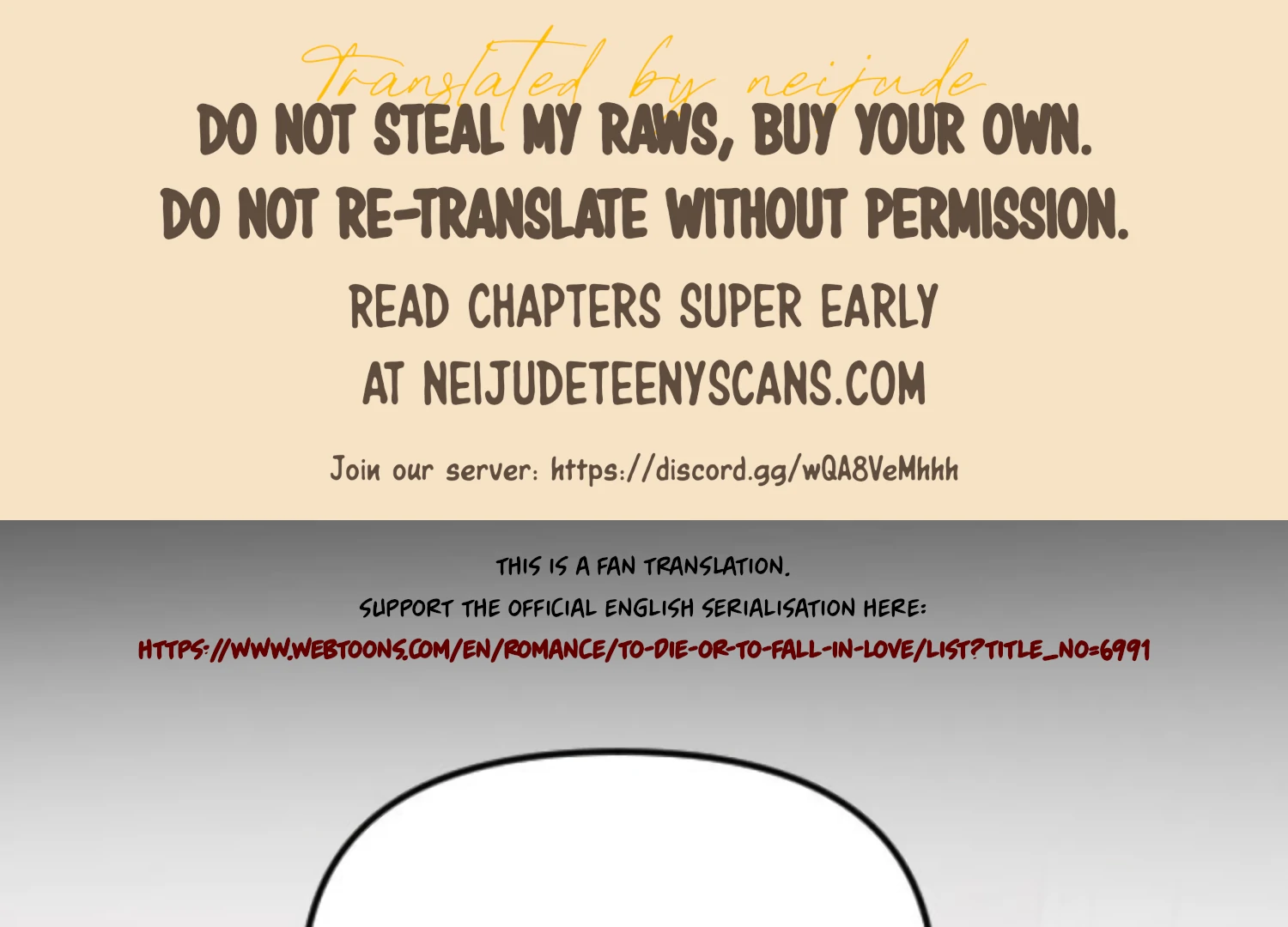 Fall in Love or Die chapter 86 page 1