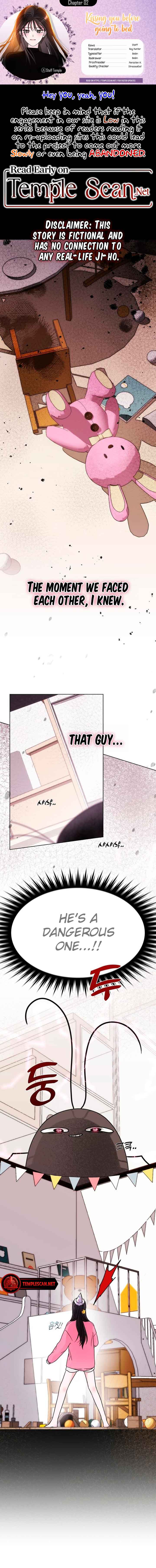 KISSING YOU BEFORE GOING TO BED chapter 2 page 1