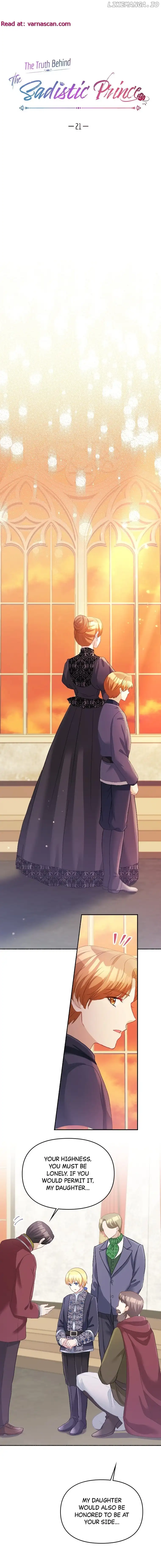 The Truth Behind the Sadistic Prince chapter 21 page 4