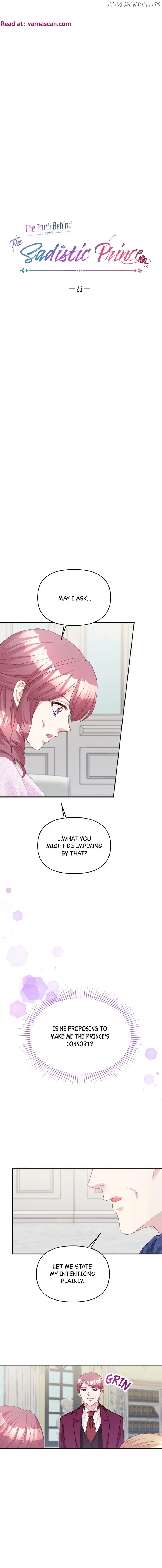 The Truth Behind the Sadistic Prince chapter 23 page 2