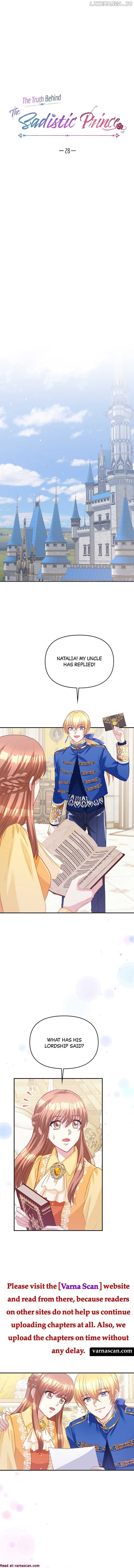 The Truth Behind the Sadistic Prince chapter 28 page 2