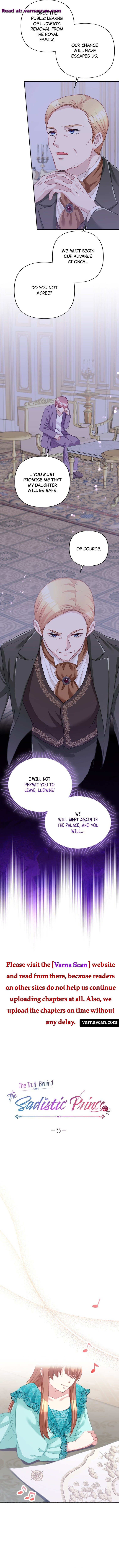 The Truth Behind the Sadistic Prince chapter 35 page 2