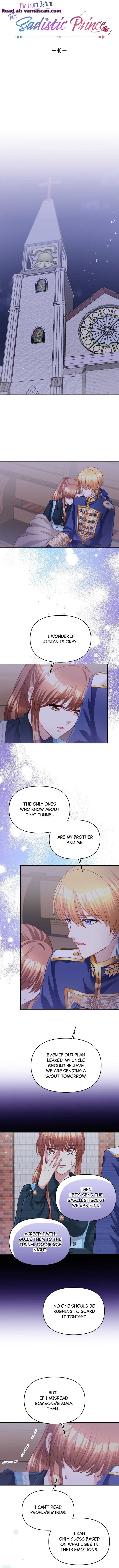 The Truth Behind the Sadistic Prince chapter 40 page 2