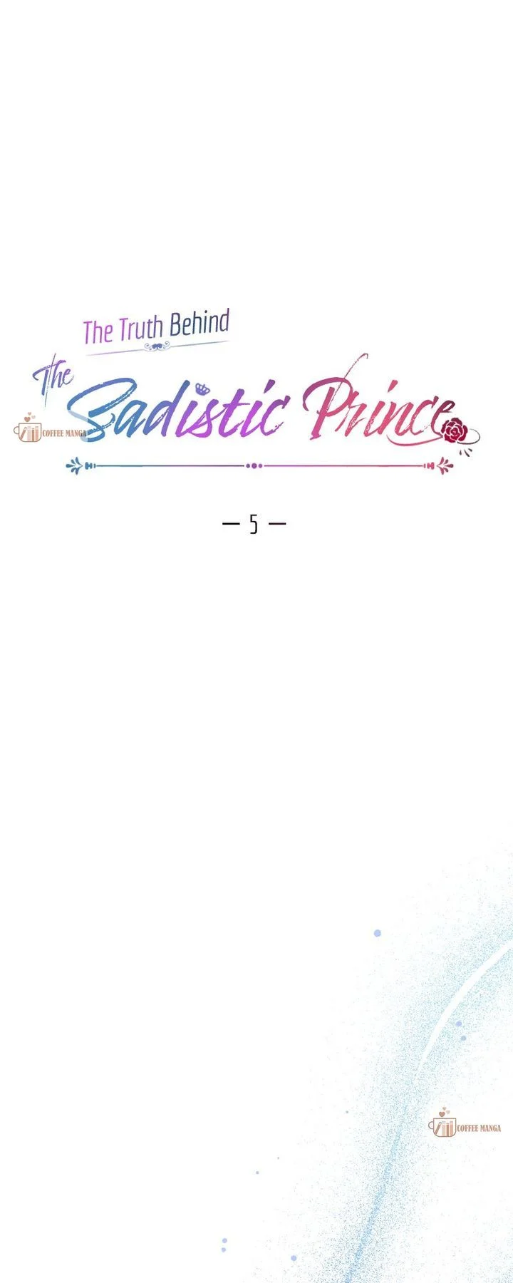 The Truth Behind the Sadistic Prince chapter 5 page 5