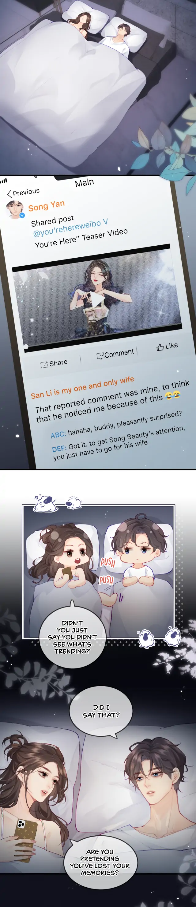 The Top Couple Is a Bit Sweet chapter 18 page 9